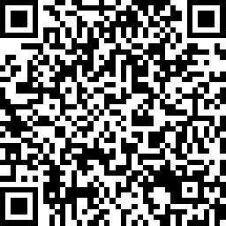 a scannable QR code leading to a survey